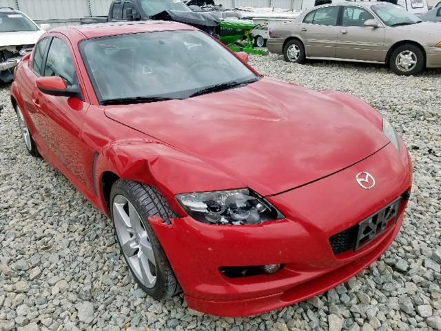 JM1FE17N340118519 - 2004 MAZDA RX8 RED photo 1