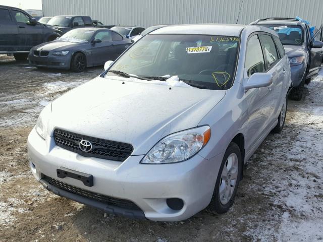 2T1KR32E68C711728 - 2008 TOYOTA COROLLA MA SILVER photo 2