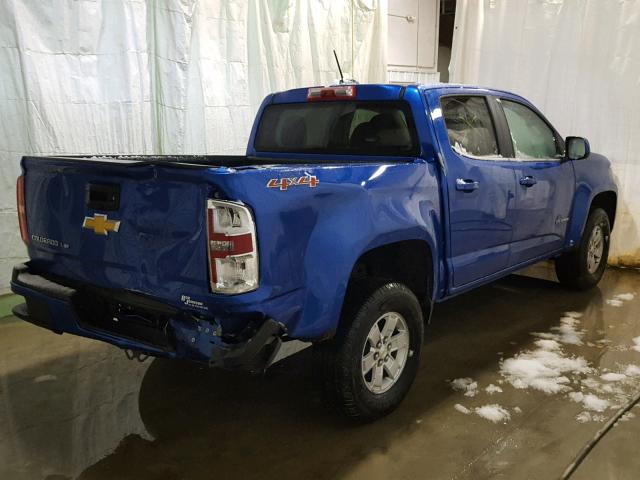 1GCGTBEN6J1216579 - 2018 CHEVROLET COLORADO BLUE photo 4