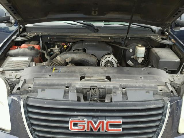 1GKFC13J37R299490 - 2007 GMC YUKON BLUE photo 7