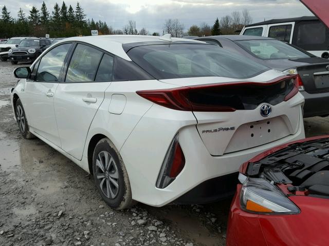 JTDKARFP9J3077903 - 2018 TOYOTA PRIUS PRIM 白色 照片 3