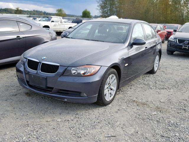 WBAVD13596KV02877 - 2006 BMW 325 XI GRAY photo 2