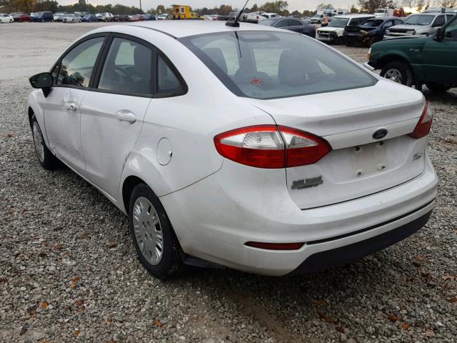 3FADP4AJ3FM149008 - 2015 FORD FIESTA S WHITE photo 3