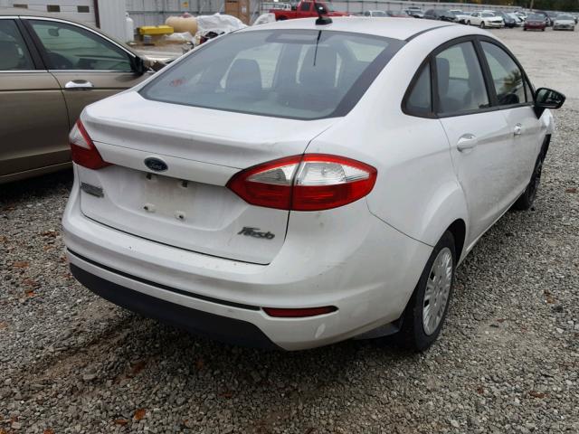 3FADP4AJ3FM149008 - 2015 FORD FIESTA S WHITE photo 4