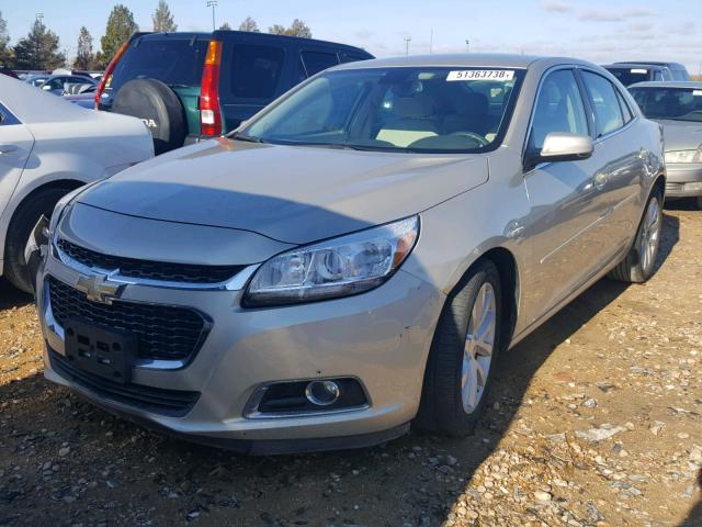 1G11E5SX1FF290521 - 2015 CHEVROLET MALIBU 2LT GOLD photo 2