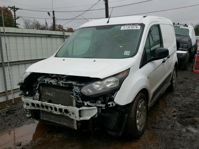 NM0LS6E73E1152031 - 2014 FORD TRANSIT CO WHITE photo 2