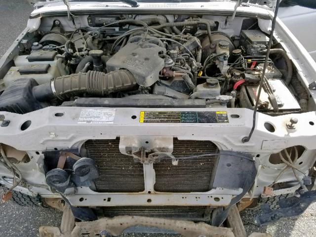 1FTYR15E64PA34959 - 2004 FORD RANGER SUP GRAY photo 7