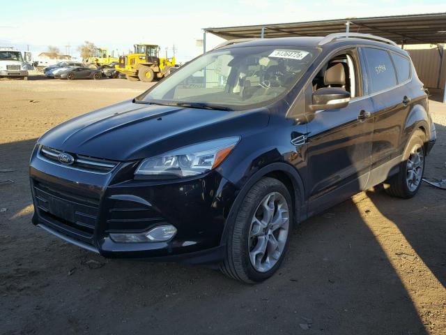 1FMCU9J90EUA75411 - 2014 FORD ESCAPE TIT BLACK photo 2