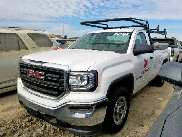 1GTN1LEH2JZ350715 - 2018 GMC SIERRA C15 WHITE photo 2