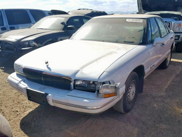 1G4CW52K2TH644818 - 1996 BUICK PARK AVENU WHITE photo 2