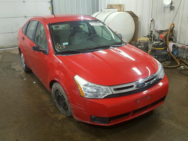 1FAHP34N08W264436 - 2008 FORD FOCUS S/SE RED photo 1