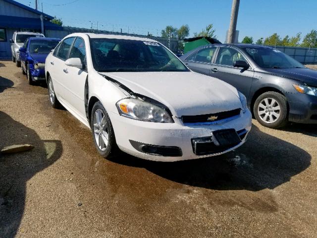 2G1WU57MX91151717 - 2009 CHEVROLET IMPALA LTZ WHITE photo 1