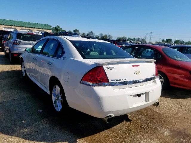 2G1WU57MX91151717 - 2009 CHEVROLET IMPALA LTZ WHITE photo 3