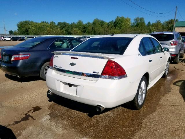 2G1WU57MX91151717 - 2009 CHEVROLET IMPALA LTZ WHITE photo 4