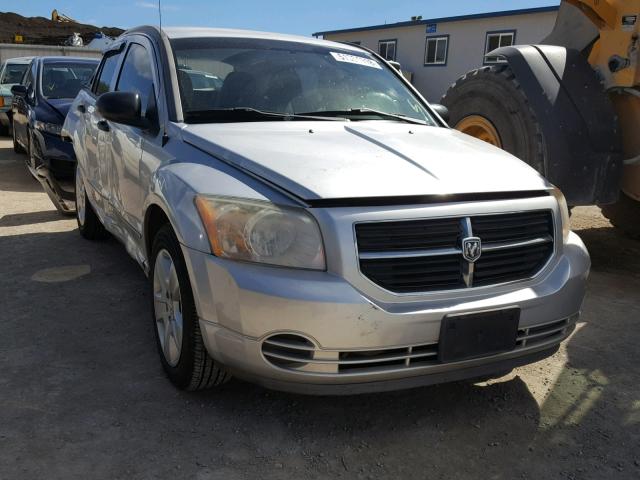 1B3HB48B37D173865 - 2007 DODGE CALIBER SX SILVER photo 1