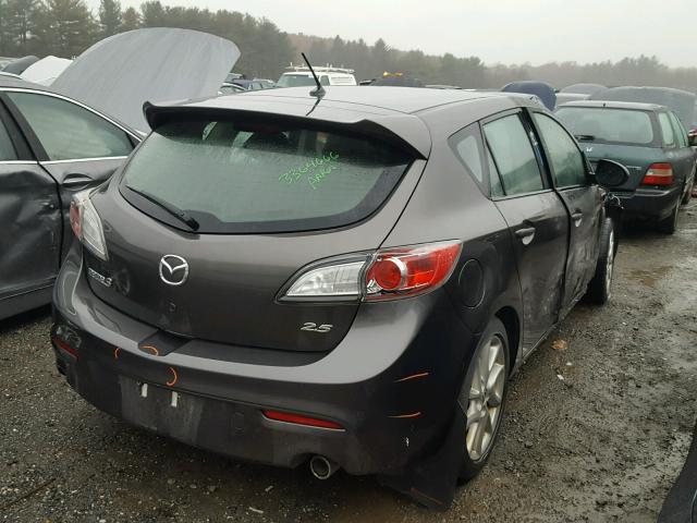 JM1BL1L64C1509268 - 2012 MAZDA 3 S CHARCOAL photo 4