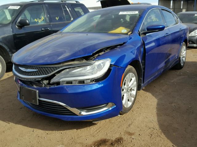 1C3CCCABXGN157994 - 2016 CHRYSLER 200 LIMITE GRAY photo 2