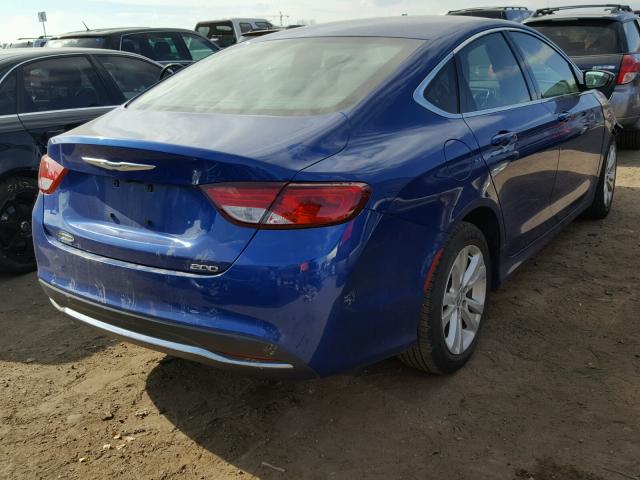 1C3CCCABXGN157994 - 2016 CHRYSLER 200 LIMITE GRAY photo 4