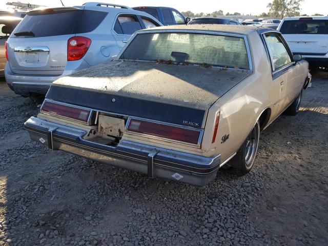 4M47AAZ113684 - 1980 BUICK REGAL LTD. TWO TONE photo 4