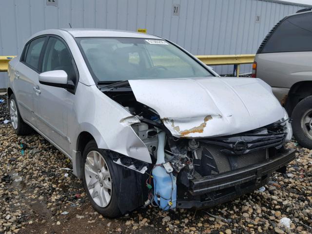 3N1AB6APXAL610895 - 2010 NISSAN SENTRA 2.0 SILVER photo 1