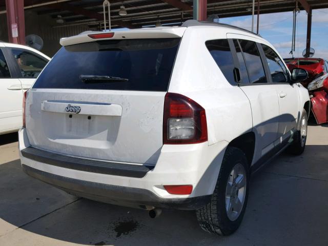 1C4NJCBA2ED843160 - 2014 JEEP COMPASS SP თეთრი ფოტო 4