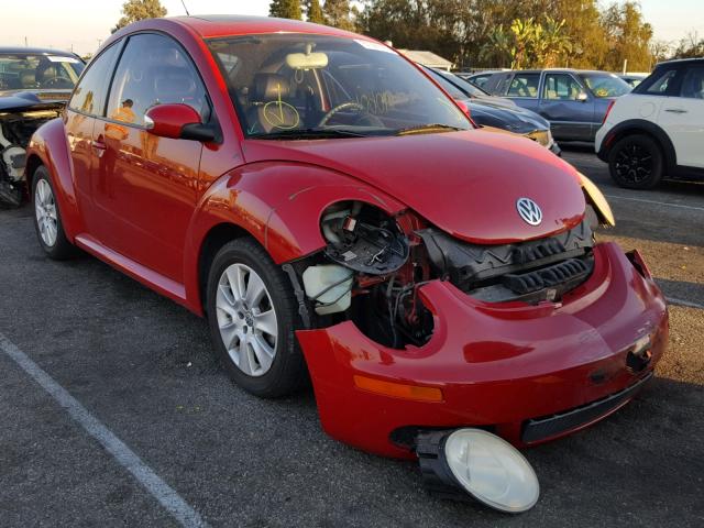 3VWRG31CX9M516337 - 2009 VOLKSWAGEN NEW BEETLE RED photo 1