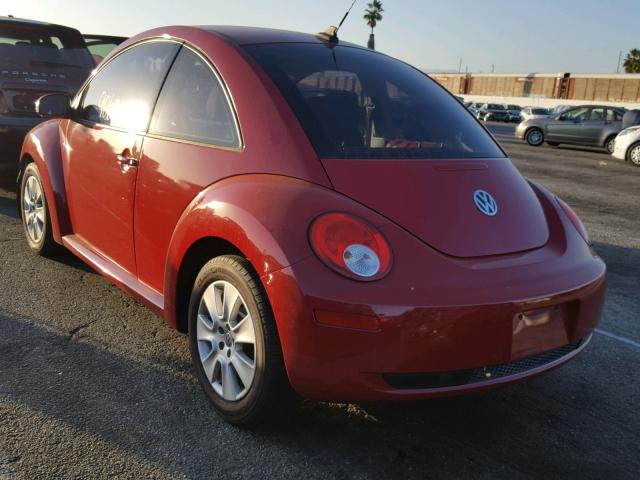 3VWRG31CX9M516337 - 2009 VOLKSWAGEN NEW BEETLE RED photo 3