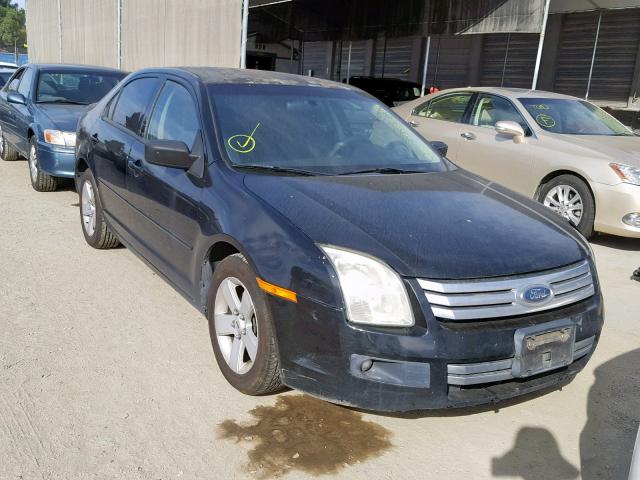 3FAFP07Z66R161686 - 2006 FORD FUSION SE BLACK photo 1