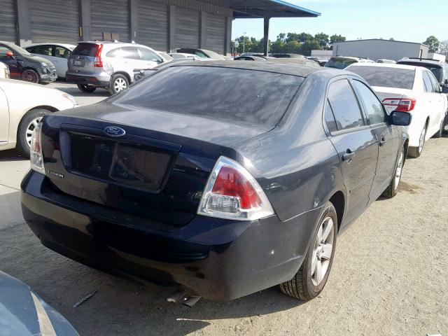 3FAFP07Z66R161686 - 2006 FORD FUSION SE BLACK photo 4