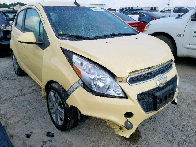 KL8CB6S9XEC506018 - 2014 CHEVROLET SPARK LS YELLOW photo 1