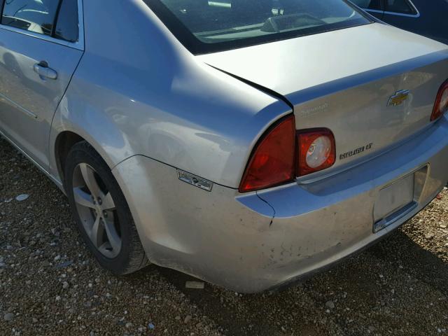 1G1ZC5E15BF100844 - 2011 CHEVROLET MALIBU 1LT 银色 照片 10