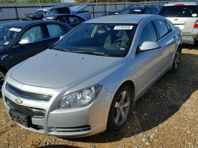 1G1ZC5E15BF100844 - 2011 CHEVROLET MALIBU 1LT 银色 照片 2