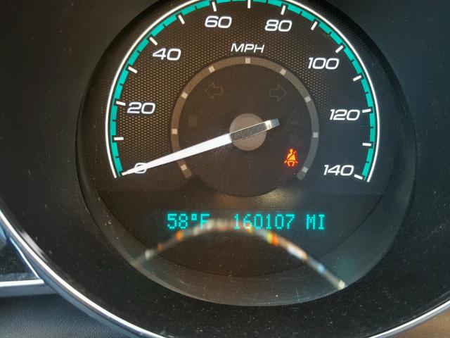 1G1ZC5E15BF100844 - 2011 CHEVROLET MALIBU 1LT 银色 照片 8