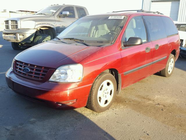 2FMZA51624BA45171 - 2004 FORD FREESTAR S MAROON photo 2