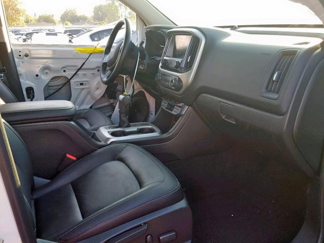 1GCGSCEN1J1258831 - 2018 CHEVROLET COLORADO L WHITE photo 5