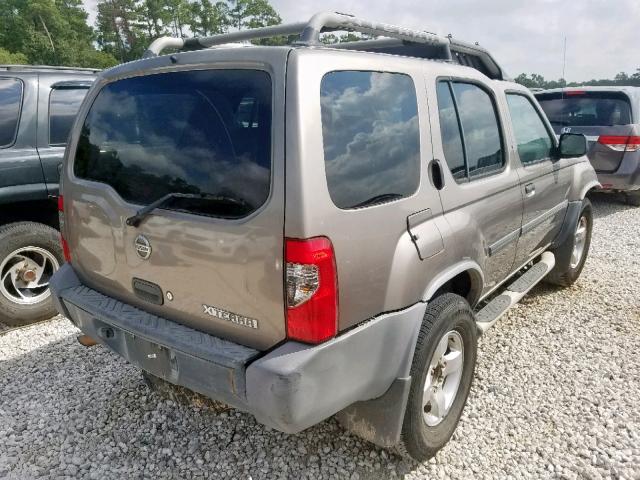 5N1ED28T54C639558 - 2004 NISSAN XTERRA XE BROWN photo 4