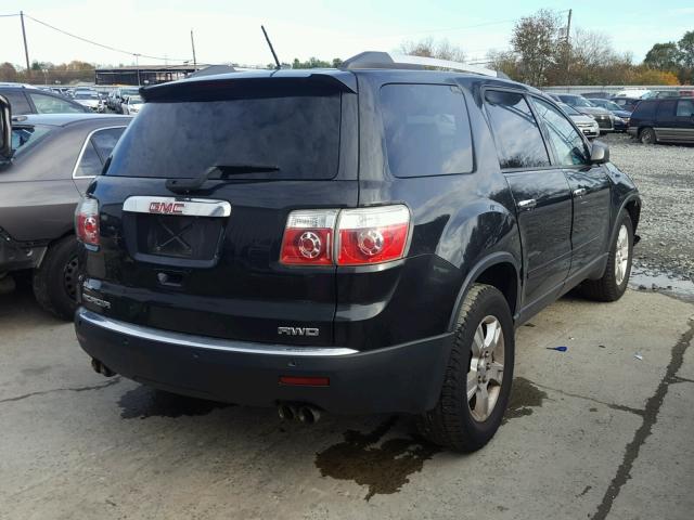 1GKKVPED0BJ392574 - 2011 GMC ACADIA SLE BLACK photo 4