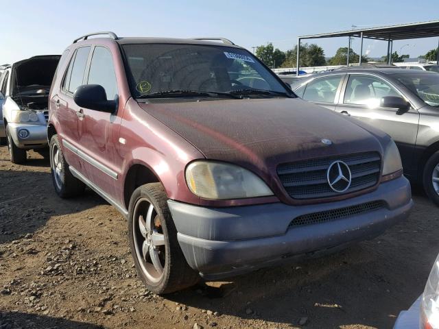 4JGAB54E5XA059305 - 1999 MERCEDES-BENZ ML 320 BURGUNDY photo 1