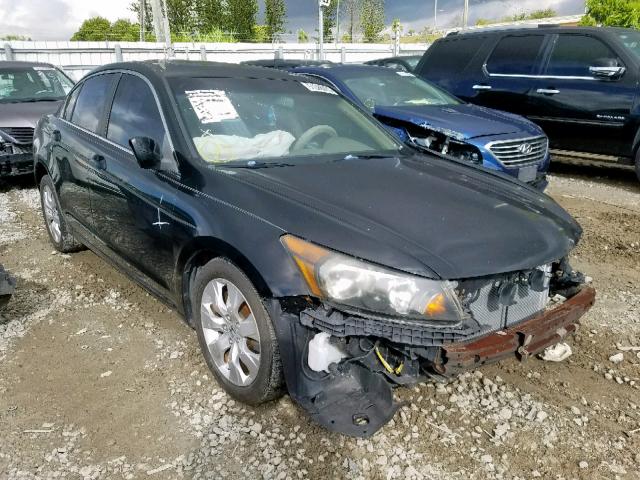 1HGCP26888A124834 - 2008 HONDA ACCORD EXL BLACK photo 1