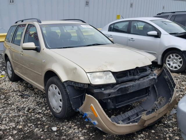 WVWSB61J71W535323 - 2001 VOLKSWAGEN JETTA GLS GOLD photo 1