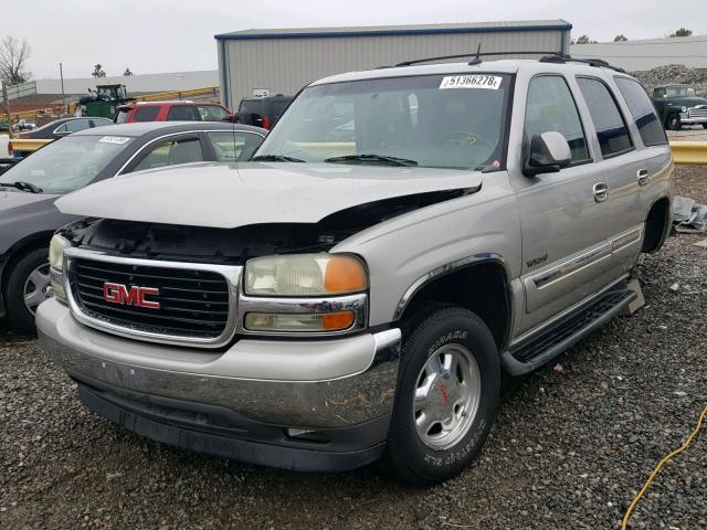 1GKEC13V95R137360 - 2005 GMC YUKON BEIGE photo 2