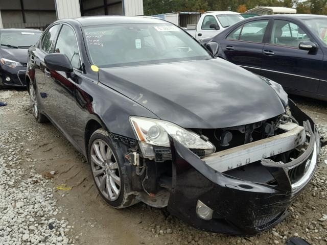 JTHCK262785026152 - 2008 LEXUS IS 250 BLACK photo 1