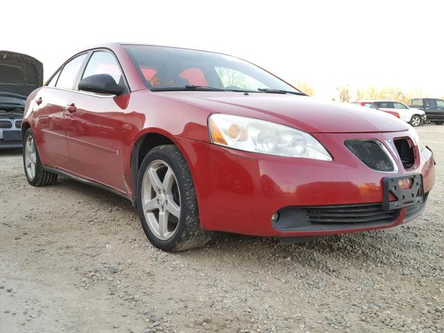 1G2ZH558464113418 - 2006 PONTIAC G6 GT RED photo 1