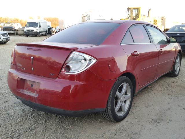 1G2ZH558464113418 - 2006 PONTIAC G6 GT RED photo 4