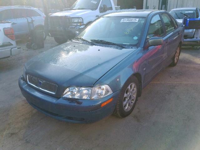 YV1VS29572F852947 - 2002 VOLVO S40 1.9T TEAL photo 2