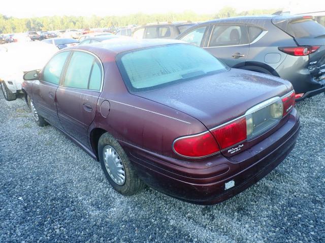 1G4HP52K434203833 - 2003 BUICK LESABRE CU MAROON photo 3