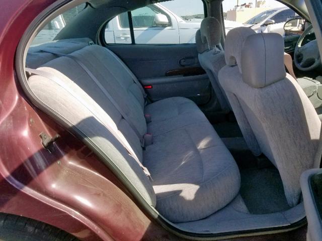 1G4HP52K434203833 - 2003 BUICK LESABRE CU MAROON photo 6