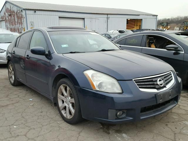 1N4BA41E48C826177 - 2008 NISSAN MAXIMA SE BLUE photo 1