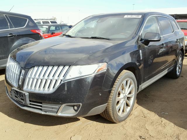 2LMHJ5AT1ABJ12571 - 2010 LINCOLN MKT BLACK photo 2