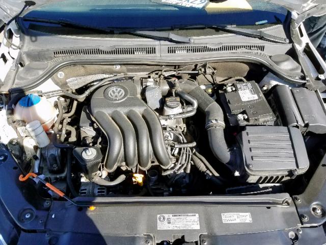 3VW1K7AJ4DM415482 - 2013 VOLKSWAGEN JETTA BASE Սպիտակ լուսանկար 7
